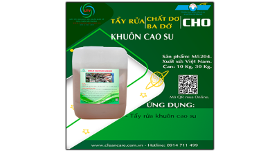 PHƯƠNG PHÁP VỆ SINH KHUÔN HIỆU QUẢ VỚI HÓA CHẤT