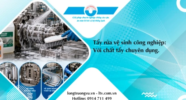 HÓA CHẤT TẨY RỬA CÔNG NGHIỆP – ỨNG DỤNG TRONG VỆ SINH THIẾT BỊ SẢN XUẤT