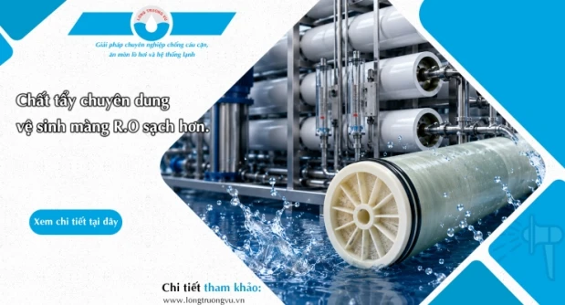 HÓA CHẤT VỆ SINH MÀNG RO TRONG HỆ THỐNG LỌC NƯỚC CÔNG NGHIỆP