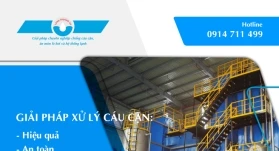 GIẢI PHÁP XỬ LÝ CÁU CẶN LÒ HƠI HIỆU QUẢ TRONG SẢN XUẤT CÔNG NGHIỆP
